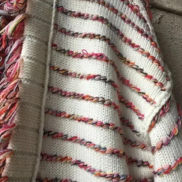 THE GREAT The Monster Fuzzy Multiple Tone Cardigan I Size 1 US - 4-6 S - Picture 8 of 13